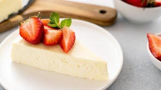 Low Carb Crustless Cheesecake Super Simple & Easy