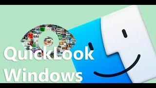 Quick look for Windows preview files without opening them?