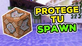 HOW TO PROTECT AN AREA WITH COMMAND BLOCKS IN MINECRAFT PE 1.20 EASY WITHOUT PLUGINS