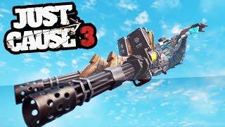 DOUBLE MINI GUNS IN JUST CAUSE 3 Mods  SuperRebel