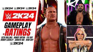 WWE 2K24 New Gameplay & Entrances  Updated Randy Orton & More