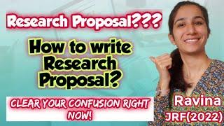 How to write Research Proposal? Steps to write Research Proposal  Ph.D. Queries Inculcate Learning