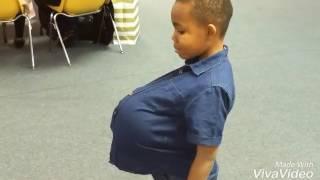Kid with Baby Belly