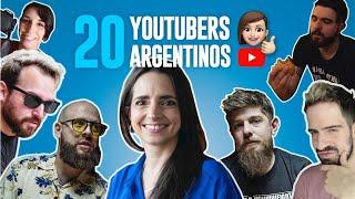 TOP 20 YouTube Argentinian  Channels to see at quarantine   Most famous