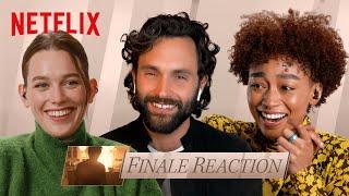 YOU S3 Cast Break Down the Seasons Final Episode  Finale Thoughts  Netflix