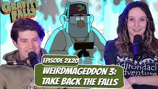 AN EPIC FINALE  Gravity Falls Season 2 Reaction  Ep 2x20 “Weirdmageddon 3 Take Back the Falls”