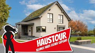 Kleines Haus clever geplant im Scandi Style  Haustour  Fingerhaus  Hausbau Helden