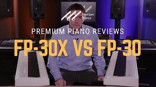 Roland FP-30X vs FP-30 Digital Piano Comparison - Whats New?