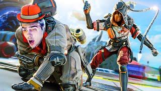 TWITCH STREAMERS REACT TO INSANE MOVEMENT IN APEX LEGENDS #4 Funny Reactions