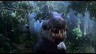 Jurassic Park 3 - Spinosaurus destroys Plane scene and T-Rex vs Spinosaurus