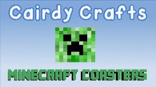 How to make Minecraft Coasters  Creeper  HamaPerler Beads