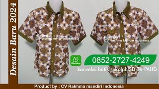 seragam batik sekolah negeri baju batik siswa sekolah negeri logo pendidikan tutwuri handayani