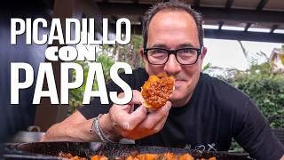 MY NEW FAVORITE MEXICAN RECIPE...¡PICADILLO CON PAPAS  SAM THE COOKING GUY