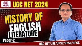 History of English Literature  UGC NET English Paper 2  History of English Literature in Hindi