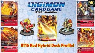 Digimon TCG BT16 Red Hybrid Deck ProfileDiscussion #digimon #digimontcg
