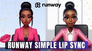 Lip Sync ImagesVideos with Audio or Recorded using Runway