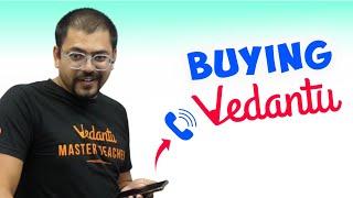 A Huge Investor came to Buy Vedantu 