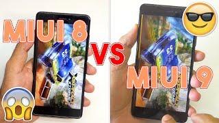 MIUI 9 vs MIUI 8- Speed test with Apps & Games 