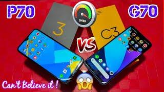 Realme C3 Vs Realme 3 Speed Test  Helio G70 Vs Helio P70  Realme C3