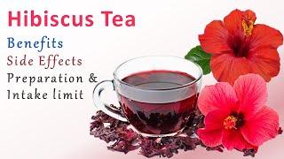 Hibiscus Tea Benefits & Side Effects   Health Benefits of Hibiscus Tea