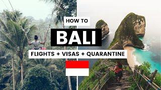 HOW TO TRAVEL TO BALI IN 2022 What you need to know