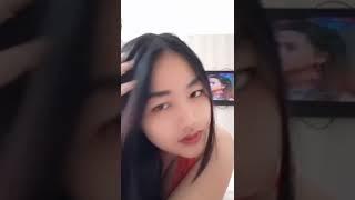 Tante baju merah live bareng dede