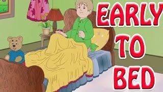 Early To Bed & Early To Rise - Animated Nursery Rhyme in English Language