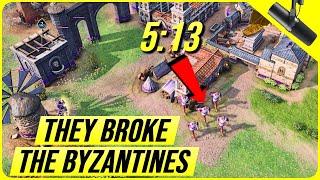 Season 7 Build Order - The BUSTED Byzantine Rush AoE4