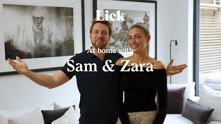 At home with Sam Thompson and Zara McDermotts and their refreshing London home