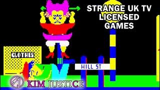 A Selection of Strange British TV Licensed Games for the Spectrum  Kim Justice