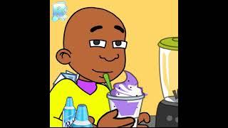 Little Bill Making His OWN Grimace Shake  Little Bill Gets Grounded Shorts #GoAnimate #shorts