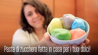 LA PASTA DI ZUCCHERO FATTA in CASA per DECORARE i TUOI DOLCI il TUTORIAL e la MIA RICETTA SEMPLICE