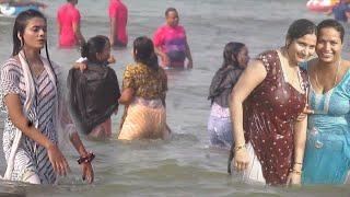 COXS BAZAR SEA BEACH  Tour of Sugandha Beach  Sea Bath Activities and Beach Walk - Part - 03