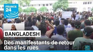 Bangladesh  après lexploit des étudiants les manifestants croient au pouvoir de la rue