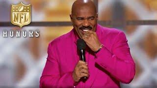 Steve Harvey Fixes All of Footballs Problems in Opening Monologue  2020 NFL Honors