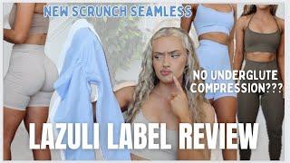 LAZULI LABEL New Scrunch Seamless *honest* review & Try on Haul  scrunch activewear 2024 worth it?