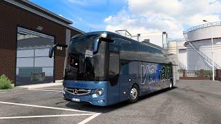 Mercedes Benz New Tourismo 2020  Smooth Bus Drive with Logitech G29  Euro Truck Simulator 2