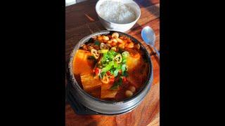Gudu Gudu one pot meal Kimchi Tofu Soup ️
