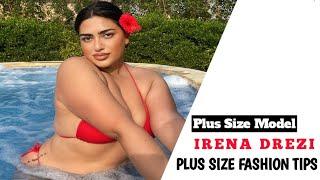 Irena Drezi - Attractive Irish Plus Size Model Fashion Model Instagram Star Biography Lifestyle