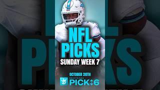 BEST NFL DraftKings Pick 6 Plays Sunday Week 7  NFL Picks & Predictions  10202024