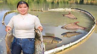 FULL VIDEO 300 days of living on the lake and the girls many ways of fishing.