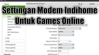 Setting Modem ZTE F609 Untuk Games Online