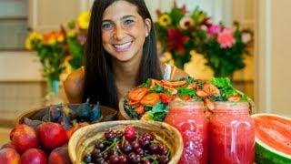 What FullyRaw Kristina Eats in a Day Summer Edition