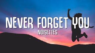 Noisettes - Never Forget You Lyrics  I’ll never forget you  Tiktok Song