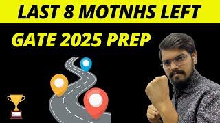 Only Last 8 Months Left - GATE 2025  GATE Preparation Strategy