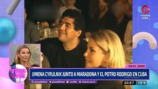 Jimena Cyrulnik contó todos los secretos del encuentro entre Diego Maradona y Rodrigo Bueno en Cuba