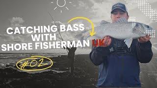 UK SEA FISHING - HOW MANY BASS CAN I CATCH ON A SINGLE TIDE FISHING A REEF IN ROUGH SEAS FOR BASS