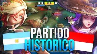 ARGENTINA S11 GAMING VS INDONESIA EVOS LEGENDS PARTIDA HISTORICA  MOBILE LEGENDS BLACKJAX