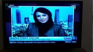 CNNs interview with Leila Hatami after Oscars 2012