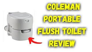 The COMPLETE Coleman Portable Flush Toilet Review